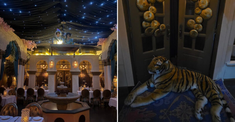 This Connecticut Restaurant Lets Guests Dine Inside A Magical Aladdin-Inspired World