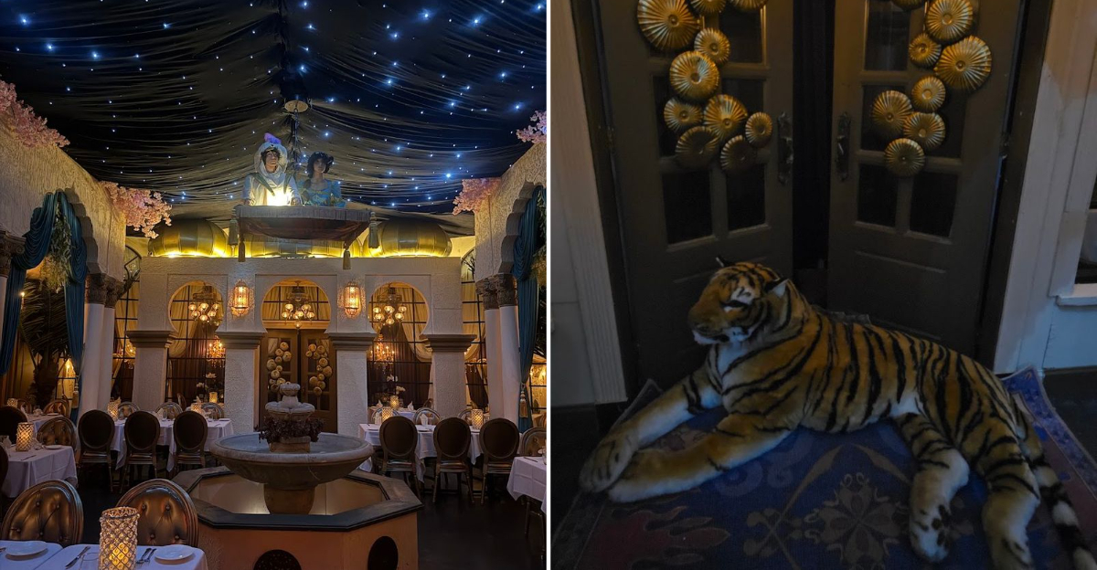This Connecticut Restaurant Lets Guests Dine Inside A Magical Aladdin Inspired World - Decor Hint