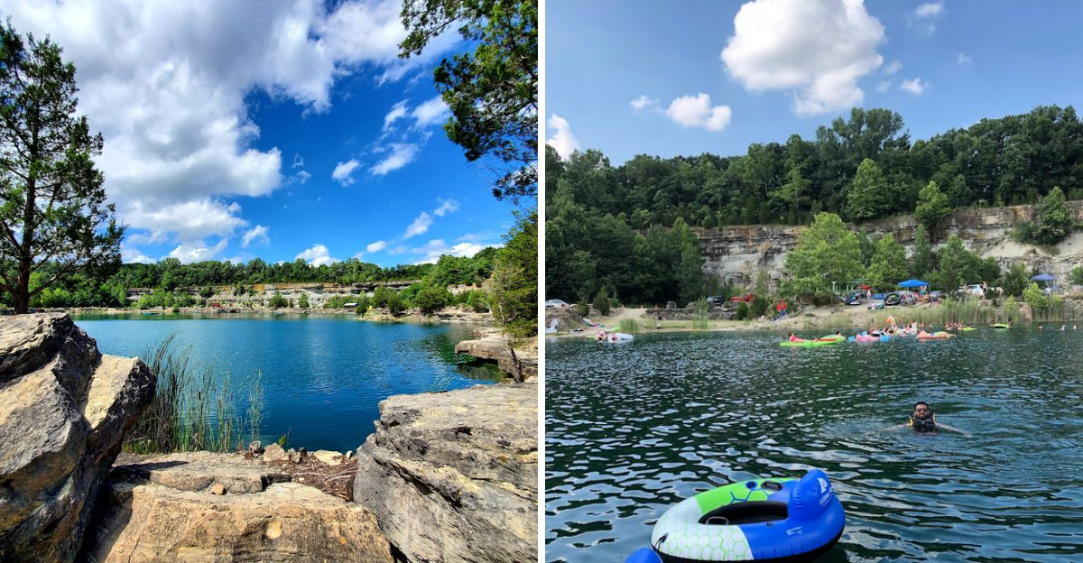 This Crystal Clear Kentucky Quarry Has Some Of The Bluest Water In The Entire State - Decor Hint