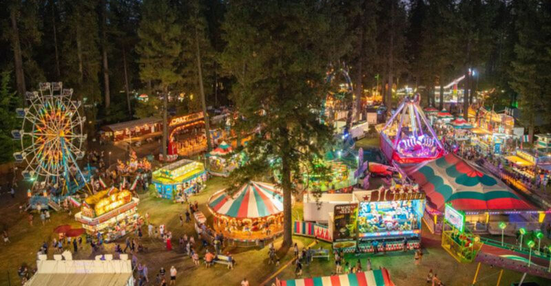 This Five-Day August California Fair Fills A Pine-Shaded Wonderland With Rides, Music, And Irresistible Food