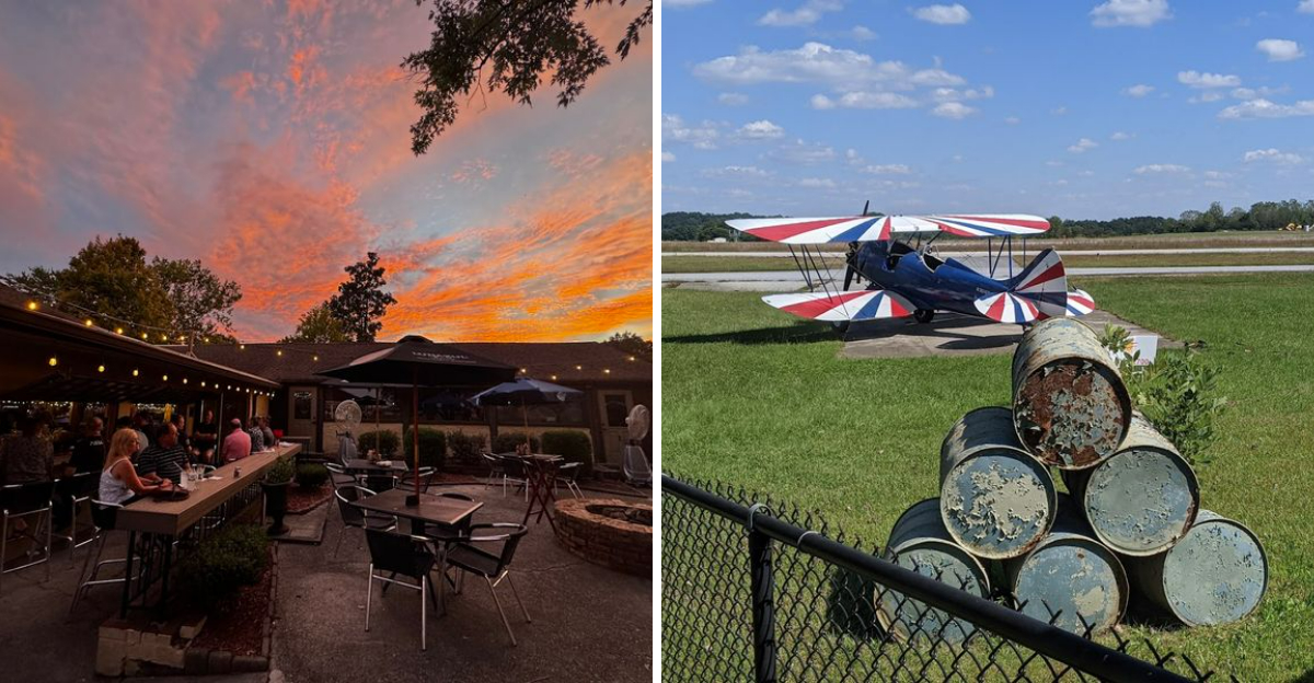 This Georgia Airport Restaurant Serves Sunday Brunch With Runway Views - Decor Hint