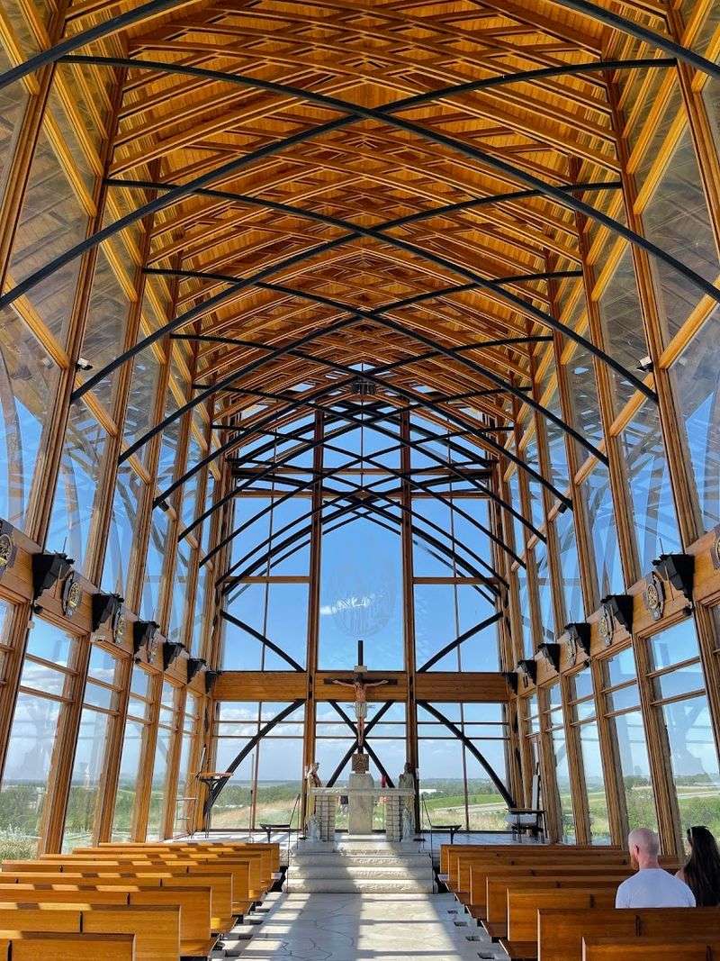 The Glass Walls Bring The Prairie Inside