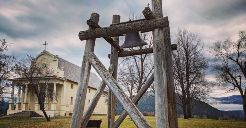This Historic Idaho Mission Feels Like A Peaceful Pilgrimage Through Another Century