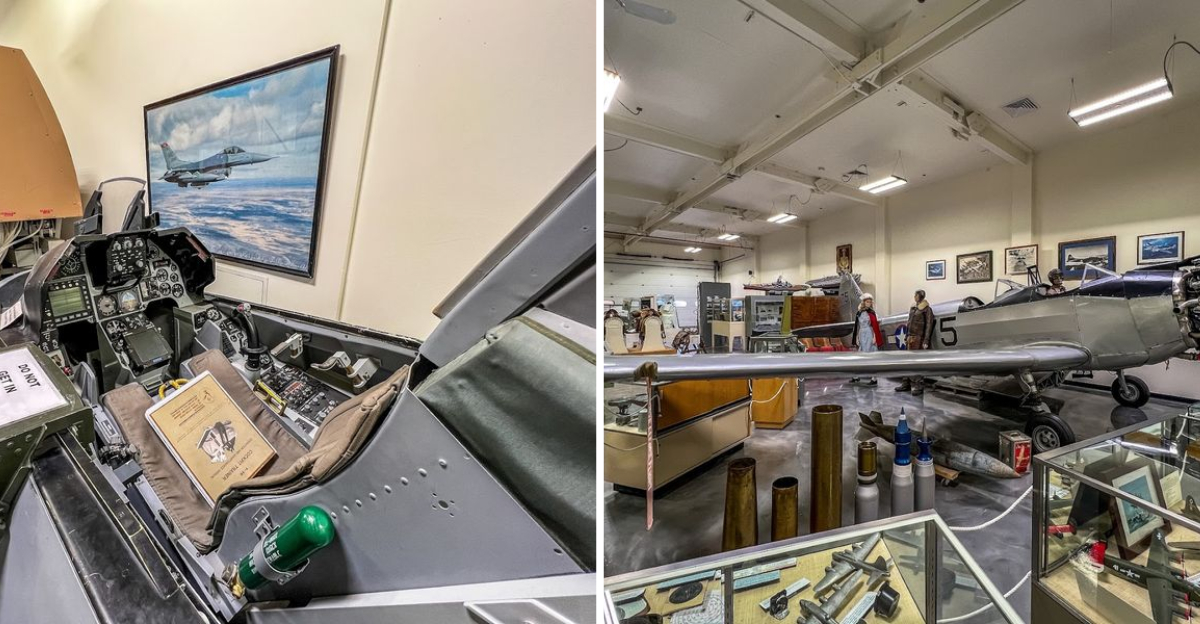 This Idaho Military Museum Is Home To An Interactive Fighter Jet Flight Simulator - Decor Hint