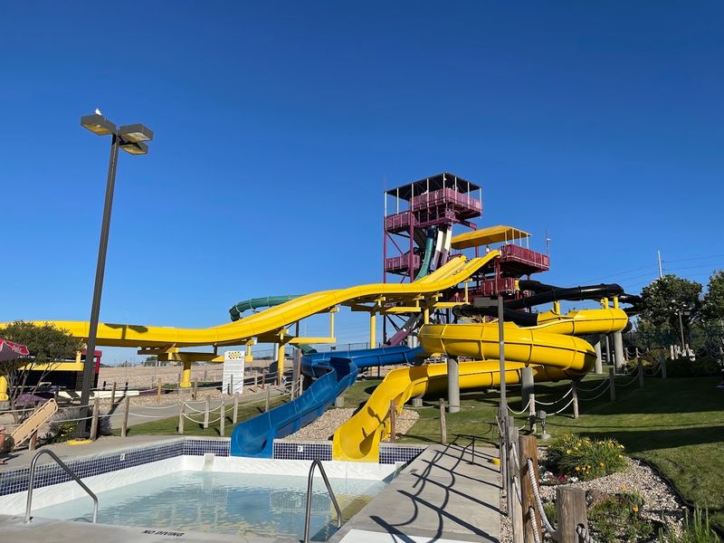 Ride Your Favorite Water Slides Long After Sunset