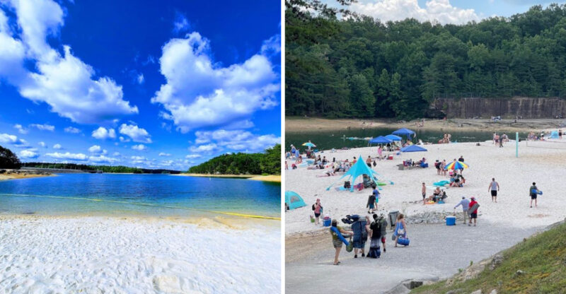 This Kentucky Lake Beach Has Soft Sand And Water So Clear It Feels Like The Caribbean