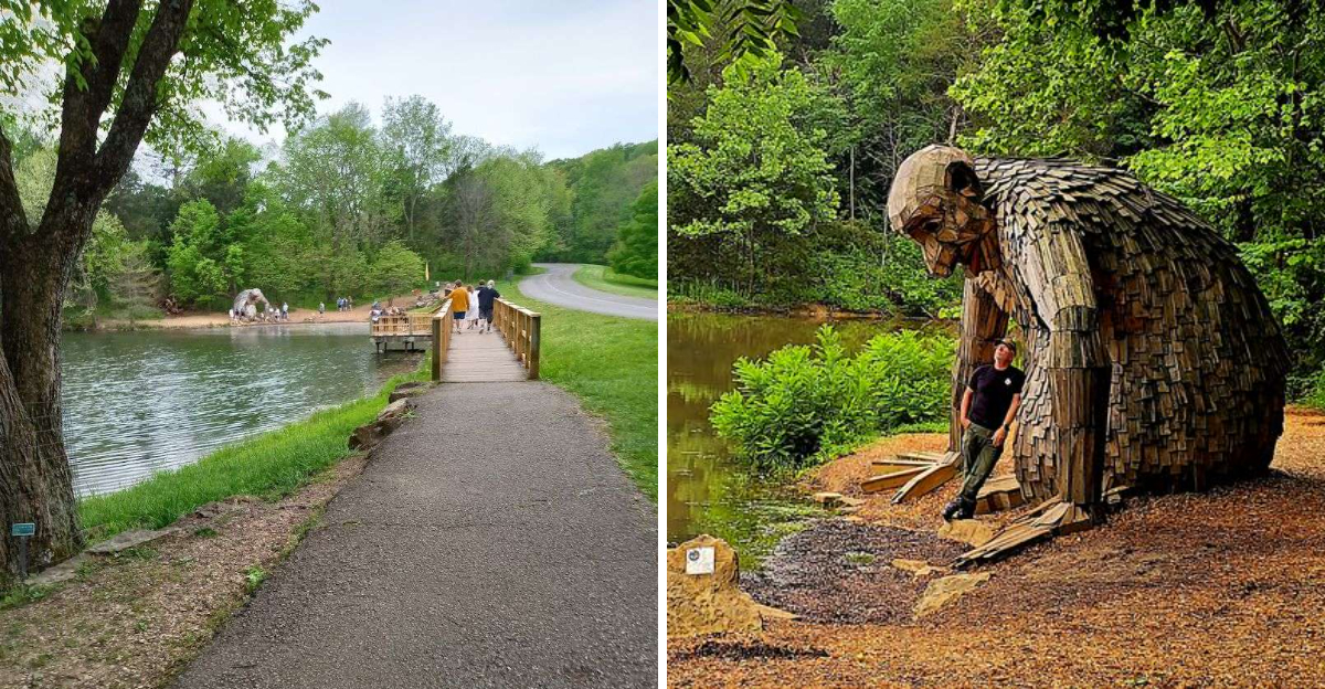 This Kentucky Trail Leads Families Past Sleeping Giants And Kids Follow Their Footprints To Find Them - Decor Hint