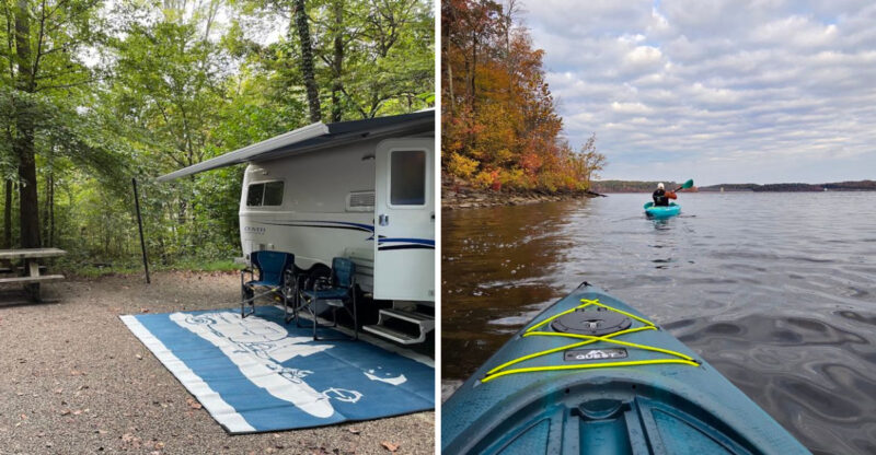 This Lakeside Campground In Kentucky Lets You Fall Asleep Steps From The Water