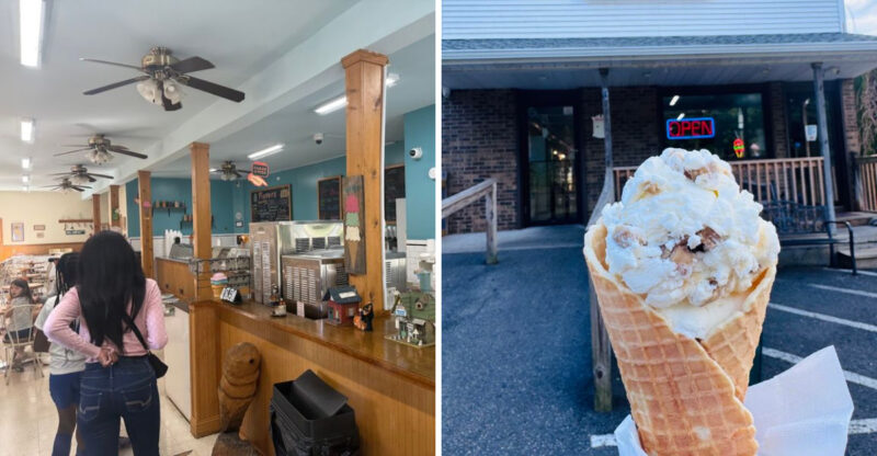 This Legendary Connecticut Ice Cream Stand Serves Cones That Are Almost Too Big To Believe