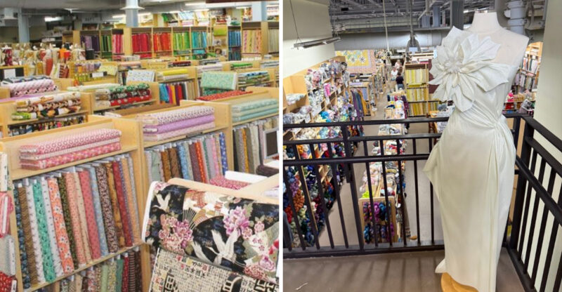 This Massachusetts Fabric Warehouse Is A Wonderland Come True For Quilters