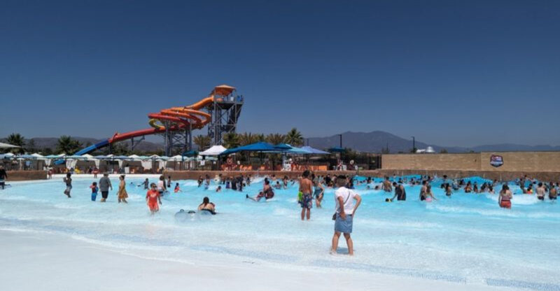 This Massive California Waterpark Turns Into An Adults-Only Playground After Dark