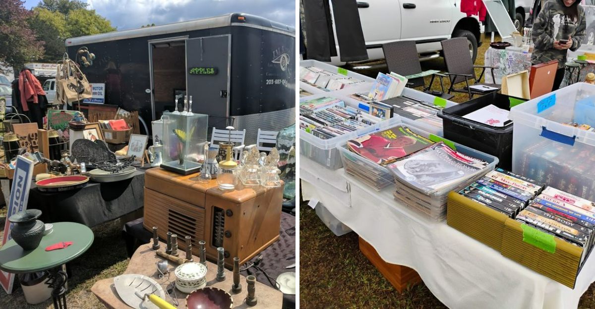 This Massive Connecticut Flea Market Lets You Find Hidden Treasures Without Spending A Fortune - Decor Hint