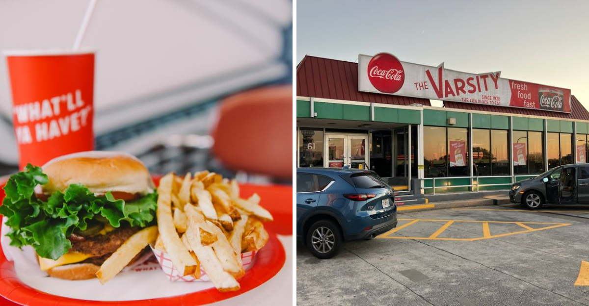 This Massive Georgia Burger Joint Has Been Drawing Crowds For Classic Burgers Since 1928 - Decor Hint