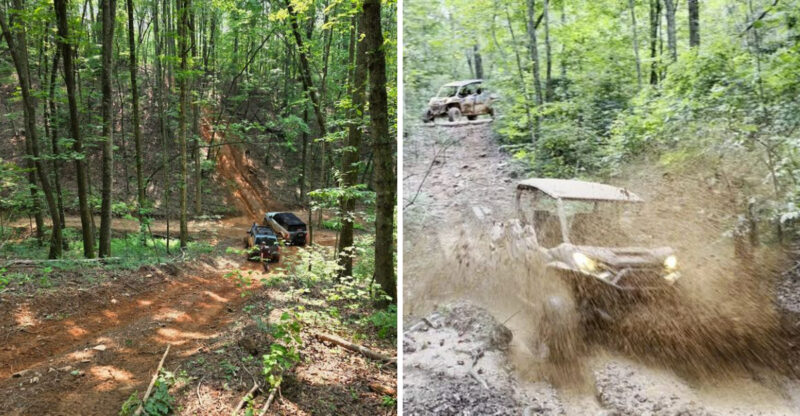 This Massive Georgia Off-Road Park Features Miles Of Rugged Trails And Mountain Adventures