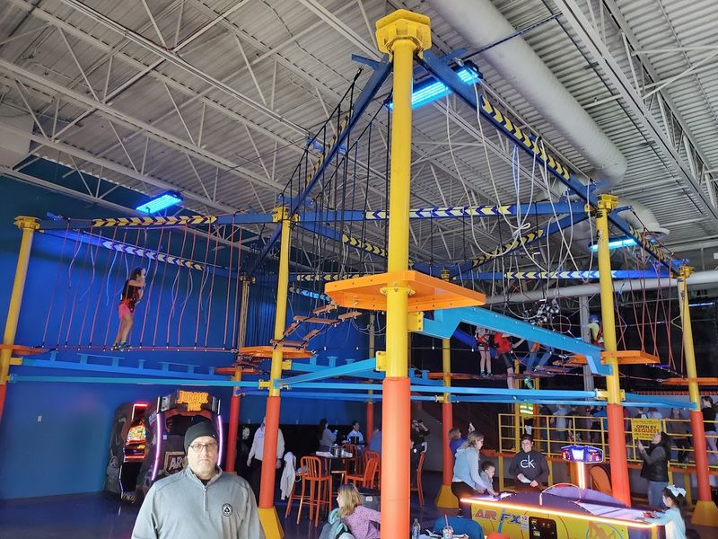 This Massive Nebraska Indoor Adventure Park Turns Playtime Into An All-Ages Thrill - Decor Hint This Is More Than A Basic Trampoline Park