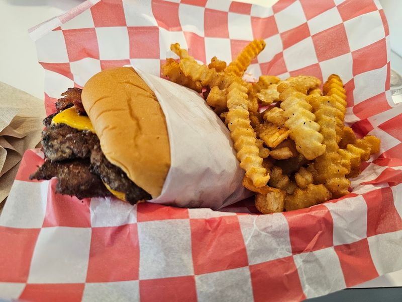 The Menu Calls It The Nebraska Fried Onion Burger