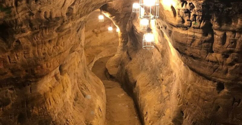 This Nebraska Cave Hides 5,000 Square Feet Of Hand-Dug Tunnels Beneath Lincoln