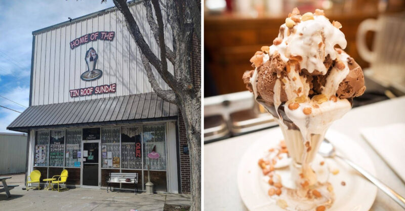 This Nebraska Soda Fountain Serves The Tin Roof Sundae People Still Plan Dessert Runs Around
