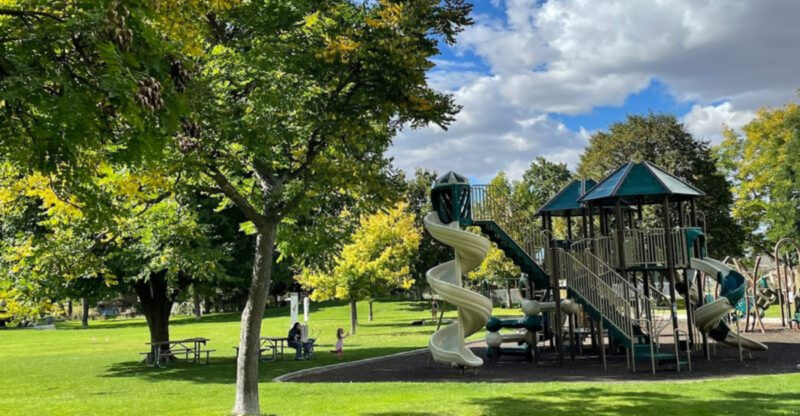 This Newly Rebuilt Idaho Playground Brings Castle-Themed Fun To Every Child