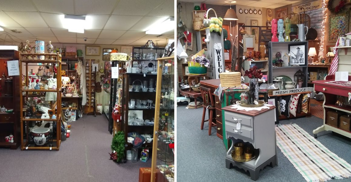 This North Carolina Antique Store Feels More Like A Treasure Hunting Maze Than A Normal Vintage Shop - Decor Hint
