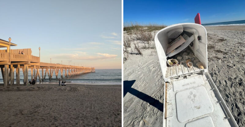 This North Carolina Beach Town Has Surfing, A Mystery Mailbox, And Fewer Crowds Than Expected