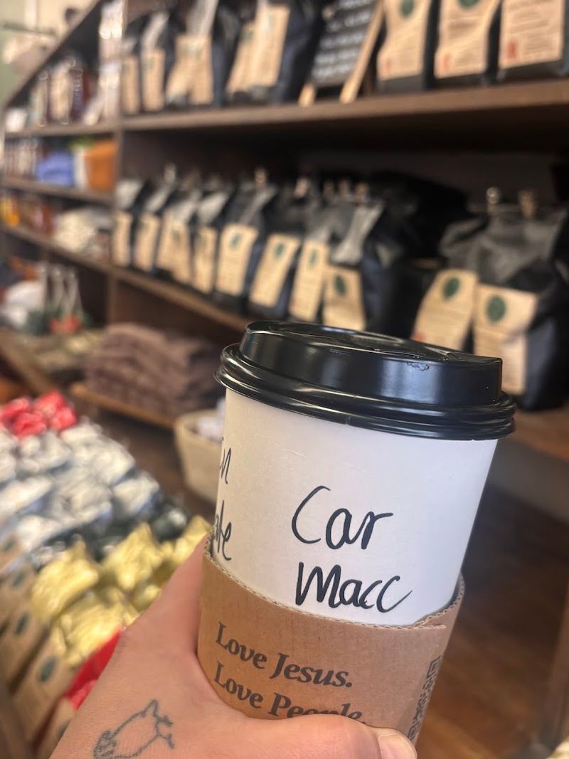 The First Sip Comes With A Message On The Cup