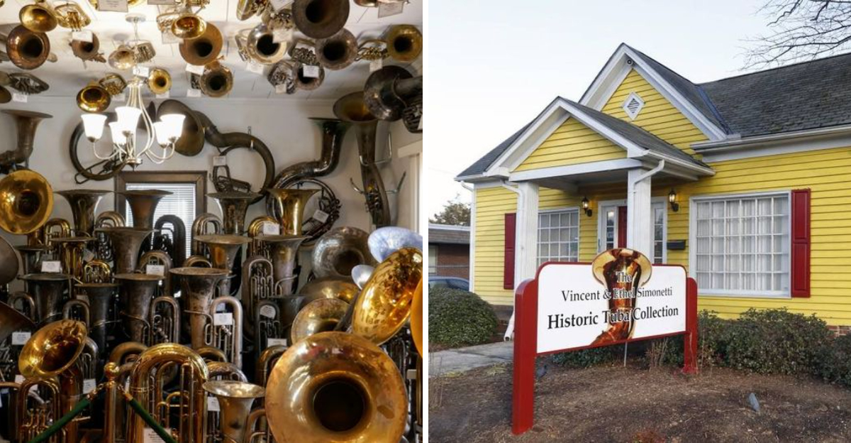 This North Carolina House Hides More Than 300 Tubas And It Might Be The Loudest Little Museum In America - Decor Hint