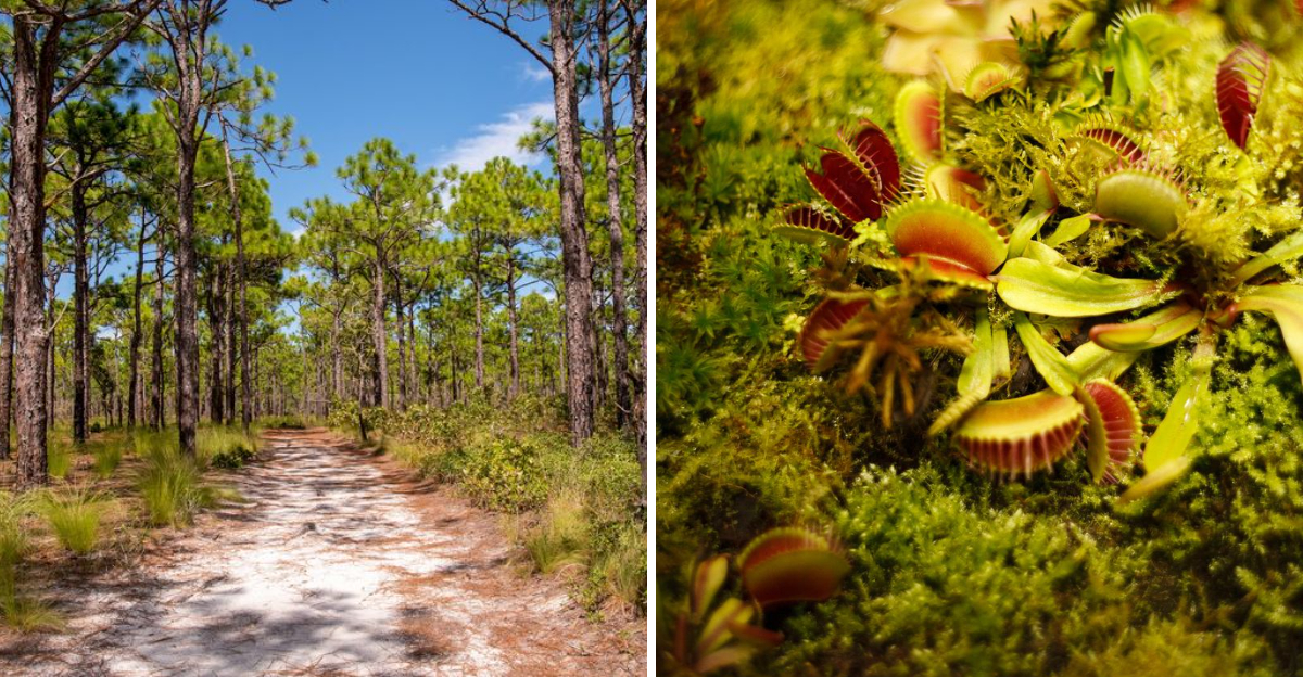 This North Carolina Park Is One Of The Only Places On Earth Where Venus Flytraps Grow Wild - Decor Hint