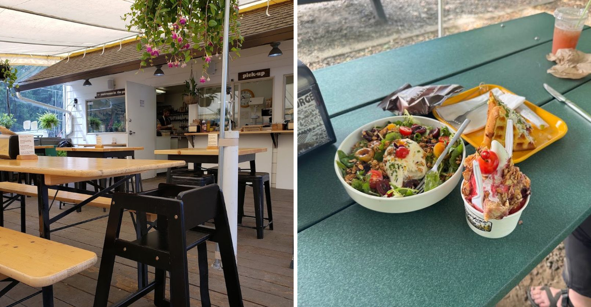 This Oregon Spot Serves Soft Serve Salads And Sandwiches Through a Walk Up Window - Decor Hint