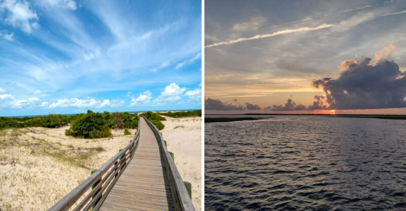 This Peaceful Georgia Beach Feels Like A Caribbean Escape Without Leaving The State