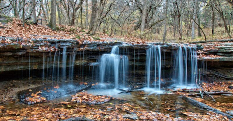 This Peaceful Wooded Hike In Nebraska Leads To A Hidden Waterfall You Can Walk Right Up To
