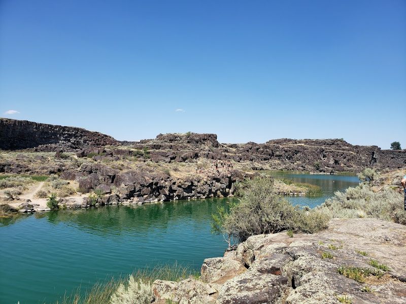 Where The Lake Meets The Canyon