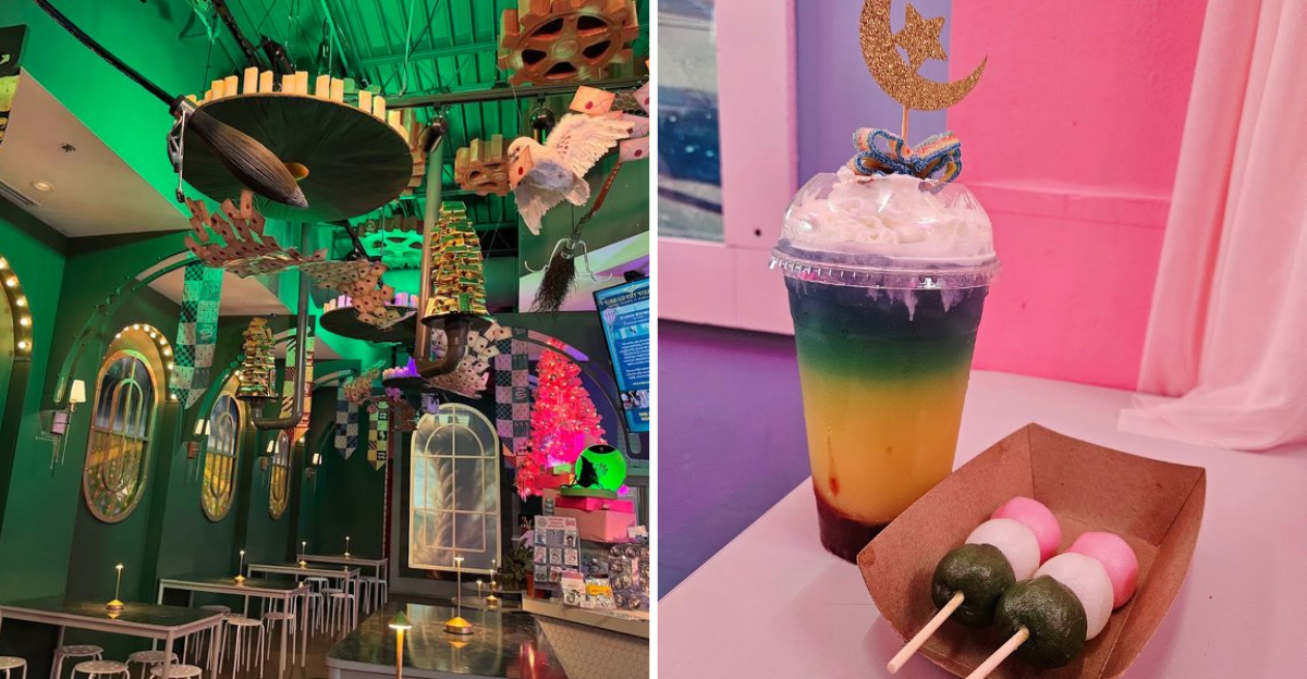This Texas Cafe Turns Coffee And Desserts Into A Rotating Themed - Decor Hint