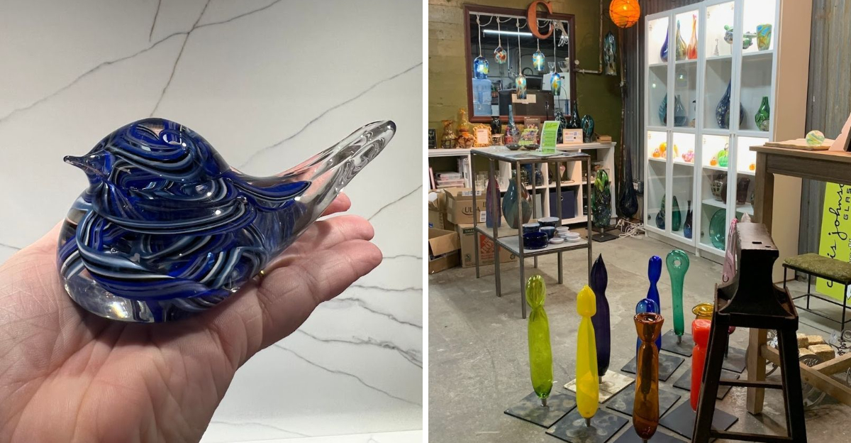 This Tiny California Coastal Studio Allows You To Shape Glowing Glass Into A Colorful Keepsake - Decor Hint