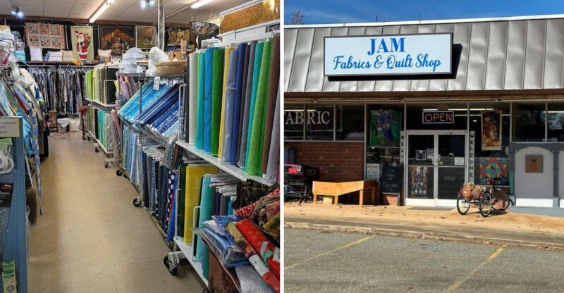 This Tiny North Carolina Quilt Shop Helps Quilters Pick, Stitch, Learn, And Finally Finish The Project