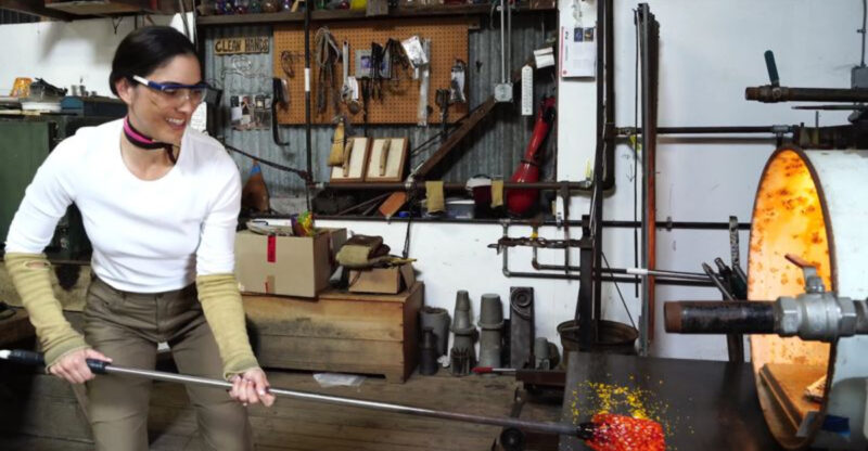 This Tiny-Town California Glass Studio Lets You Blow Your Own Colorful Work Of Art