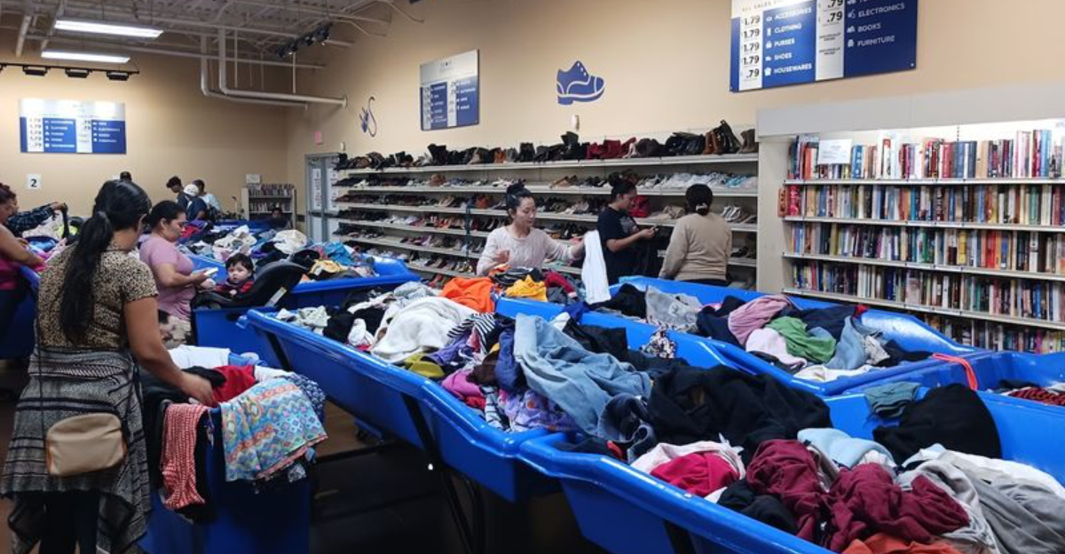 This Unassuming North Carolina Thrift Warehouse Is Hiding Designer Brands For Less Than A Cup Of Coffee 2 - Decor Hint