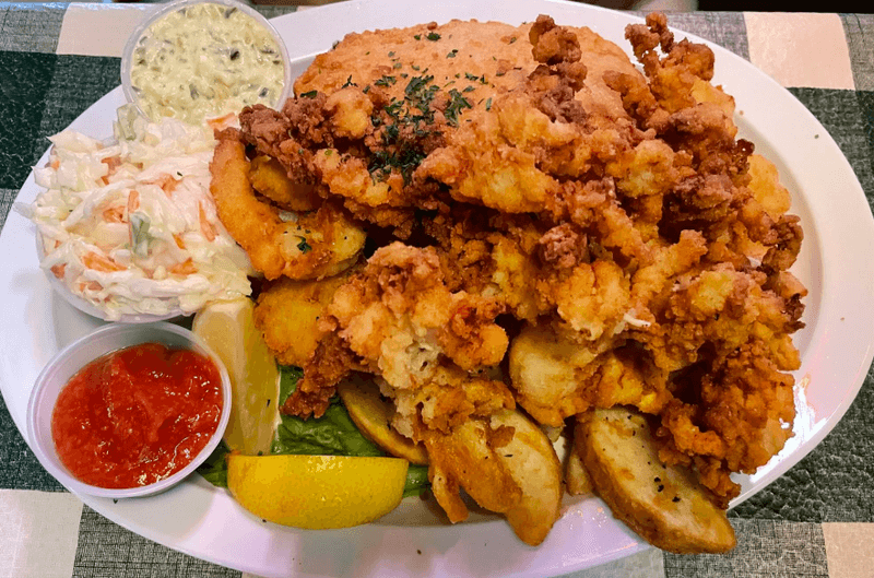 Locals Swear The Fish And Chips At This Historic Connecticut Pub Are Worth The Drive - Decor Hint Generous Portions Remain Part Of The Appeal