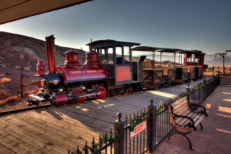Ride The Calico Odessa Railroad