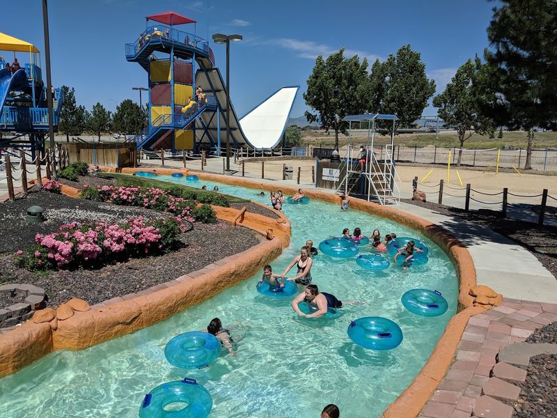 Float The Lazy River Under The Night Sky