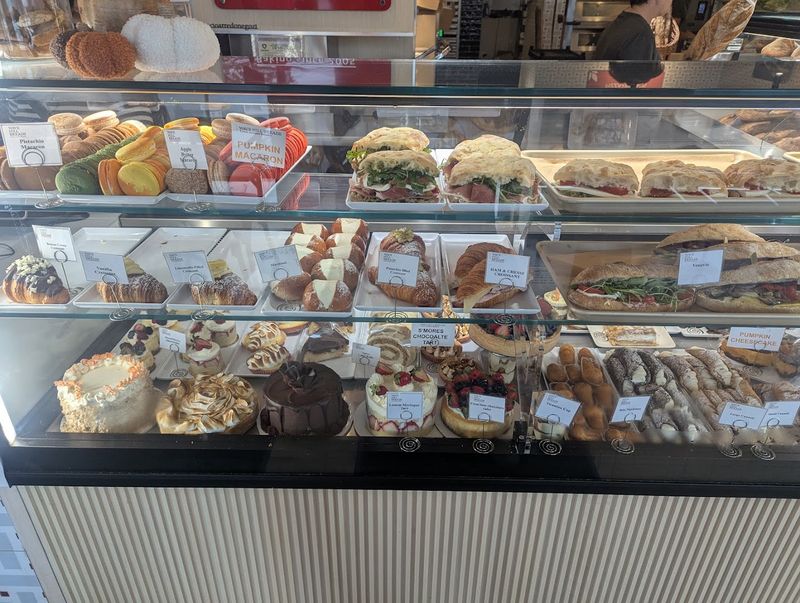 Fresh Pastries Fill The Cases Each Morning