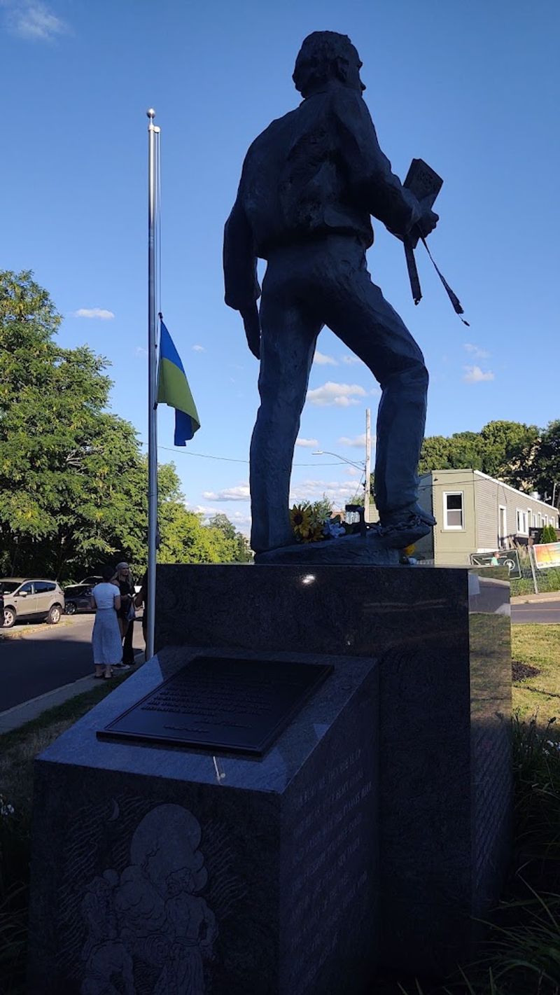 The Taras Shevchenko Statue