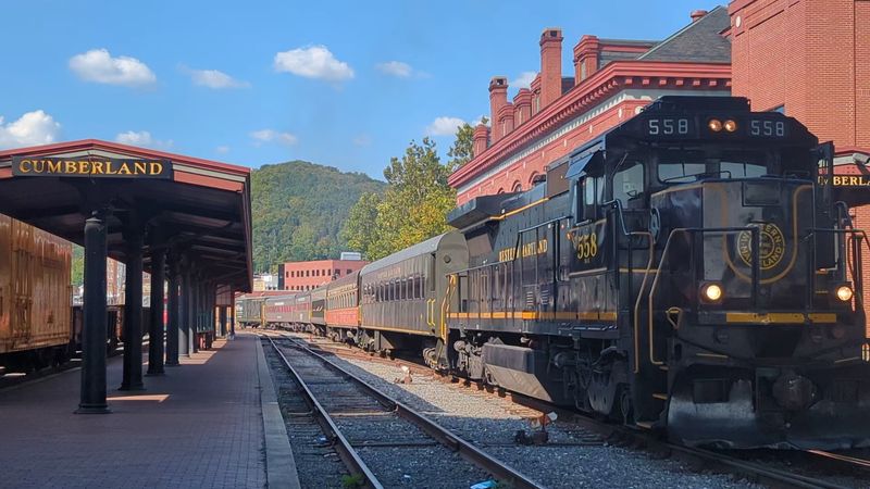 Ride The Western Maryland Scenic Railroad, Cumberland