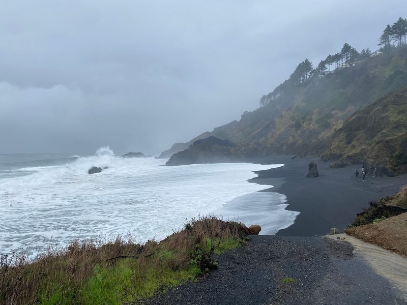 Photograph The Foggy Coastline