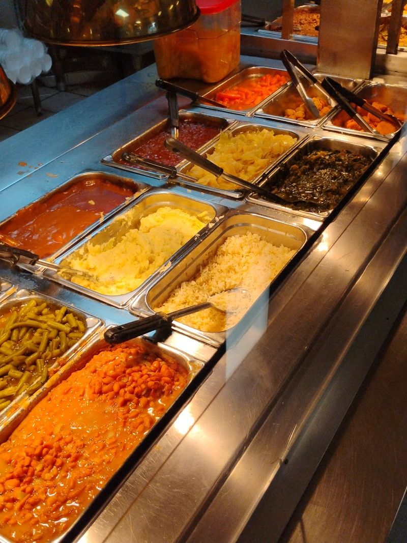 This North Carolina Buffet Still Uses 100-Year-Old Family Recipes, And The Cafeteria Line Is Bottomless - Decor Hint Add Mashed Potatoes And Gravy Like Plans No Longer Matter