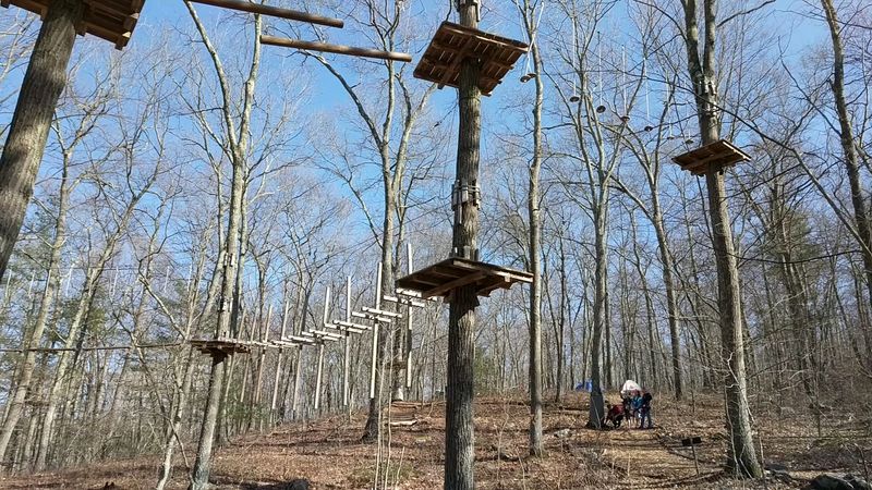 Ultimate Outdoor Adventure Spot In Connecticut Where The Trees Become The Playground - Decor Hint Tree Trails Built For Thrills