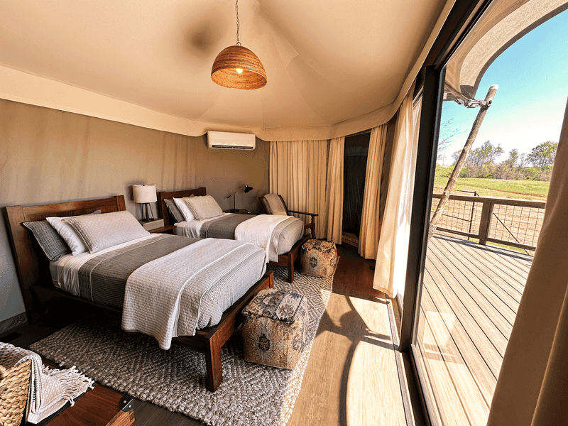The Giraffe Suite Perched Above The Barn