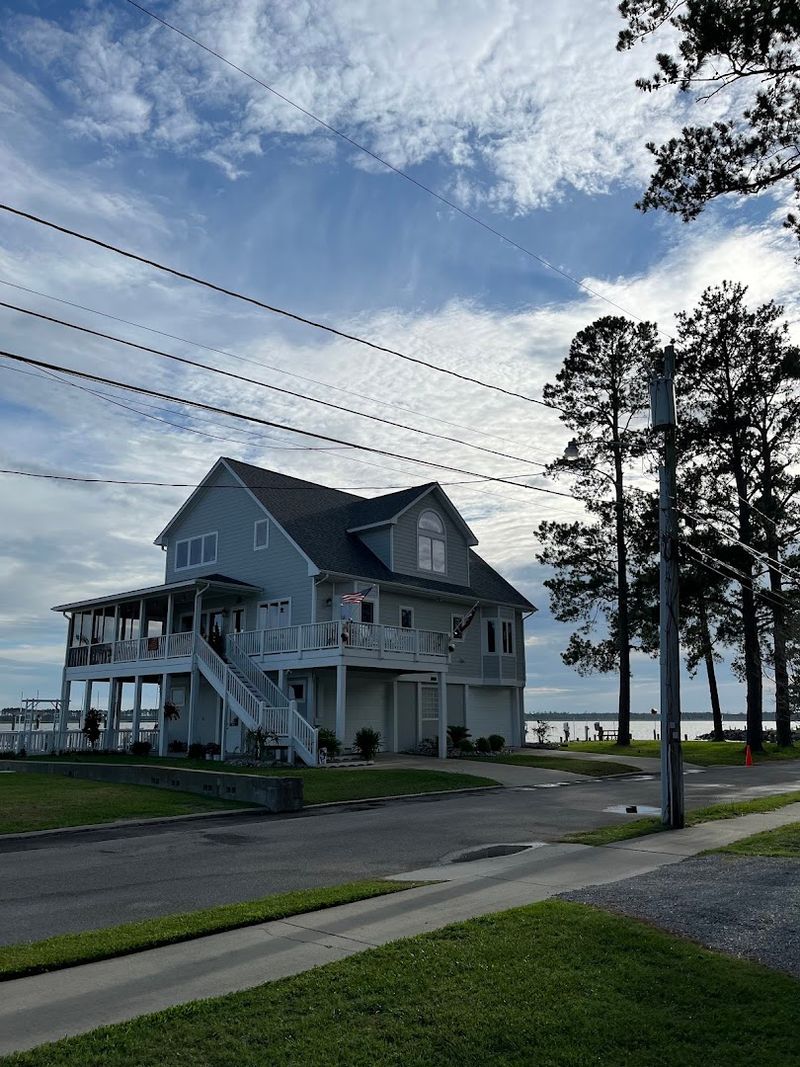 Wander Past Old Homes With Riverfront Character