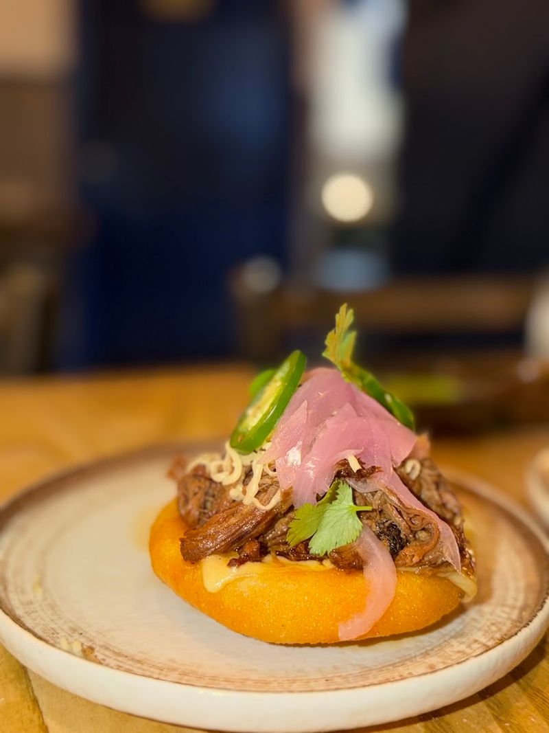 Hearty Arepas Prepared By Hand Each Day