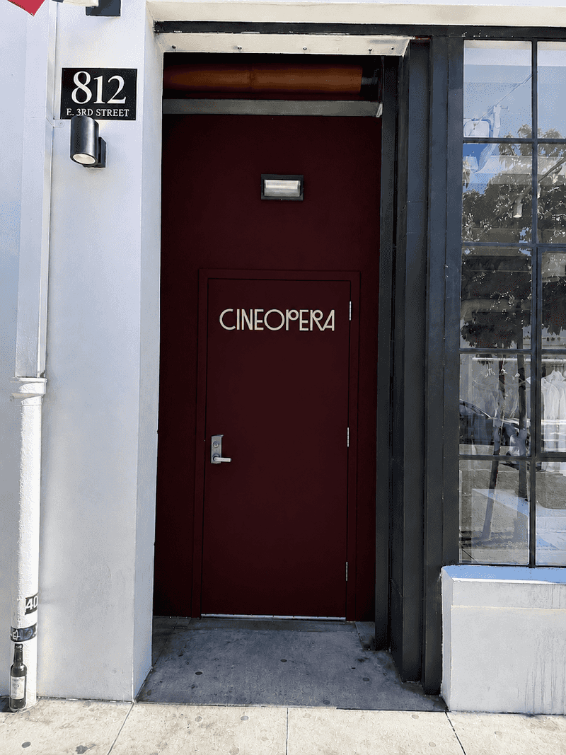 This New California Rooftop Restaurant Pairs Italian-Latin Food With Movies On A 170-Inch Screen - Decor Hint Find CineOpera At 812 East Third Street In Los Angeles